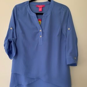 Catherine Malandrino Blouse Periwinkle XS